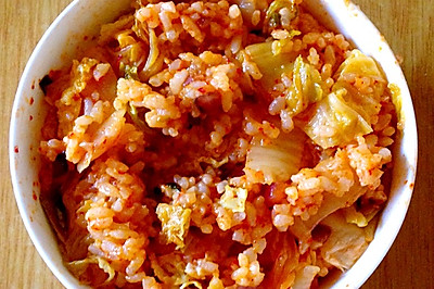 辣白菜炒饭