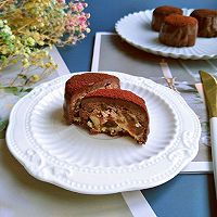 #晒出你的团圆大餐#巧克力控的最爱---脏脏月饼的做法图解15