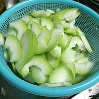 素炒节瓜---夏季小菜的做法图解1
