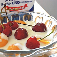酸奶粽子水果捞的做法图解7