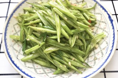 蒜蓉炒四季豆