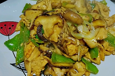 鲜香菇鸡胸肉片