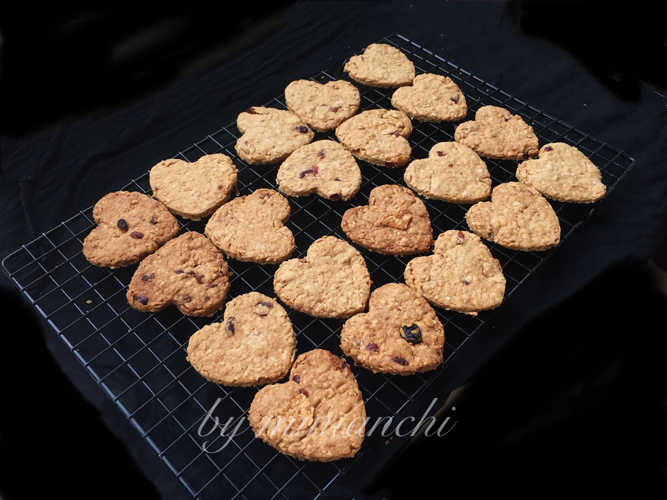 Brown sugar oatmeal biscuit