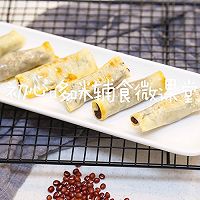 黄金酥香豆沙卷的做法图解8