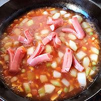 蔬菜意面的做法图解7