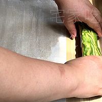 抹茶大理石纹饼干，深浅交织的抹茶纹路，酥脆又香浓。的做法图解21