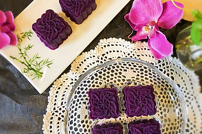 减脂紫薯糕