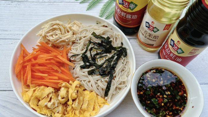 鸡丝凉面（莜面）