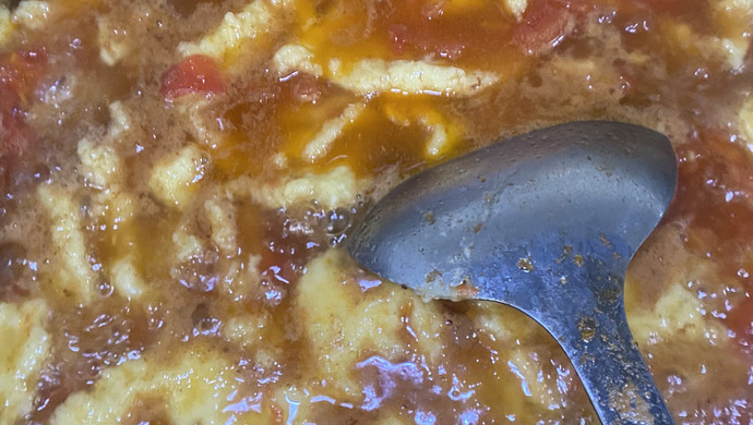西红柿面疙瘩汤、营养又美味、适合所有人