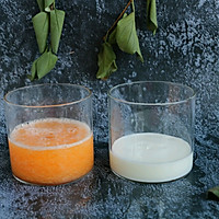 #秋天怎么吃#双色大理石纹蜜瓜酸奶的做法图解5