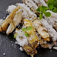 电饼铛版盐焗蛏的做法图解2