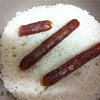 广东年夜饭必备【饭焗腊肠】的做法图解3