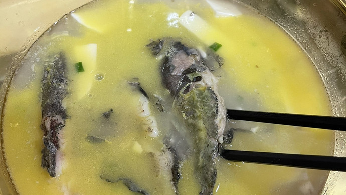 昂刺鱼豆腐汤 快手菜