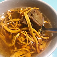 虫草花炖鸡汤的做法图解4
