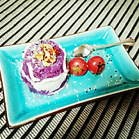 紫薯山药甜品的做法图解5