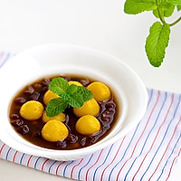 #憋在家里吃什么#南瓜圆子红豆汤的做法图解15