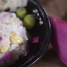 【南宋·玉井饭】莲叶碧，荷花红，食莲饭，利安眠