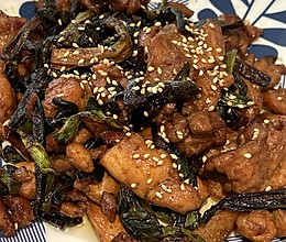 葱油鸡腿肉的做法