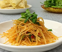 炝土豆丝的做法