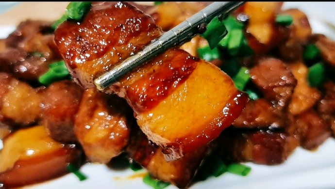 不加一滴油的红烧肉
