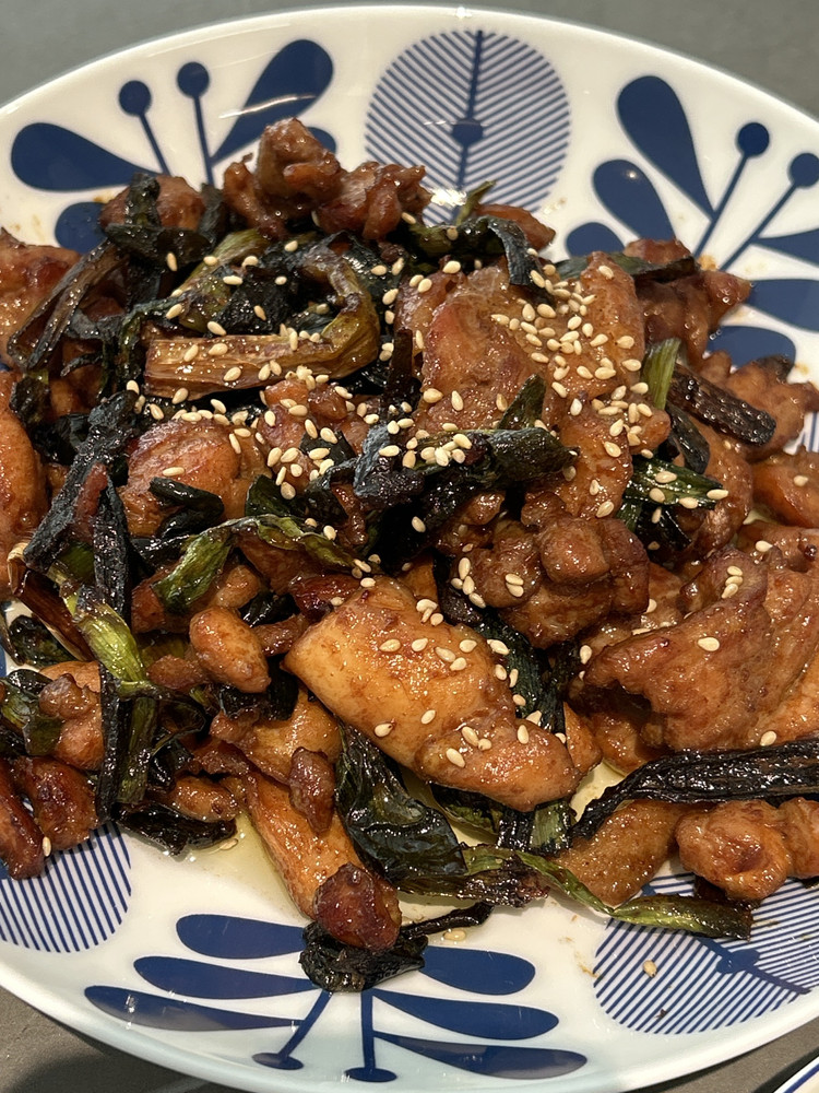 葱油鸡腿肉的做法