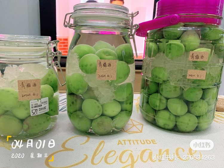 留住春天：青梅酒的做法