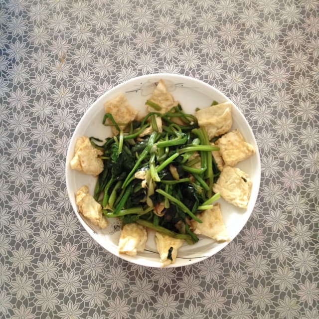 蛋清菠菜的做法图解5
