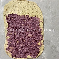 伯爵红茶紫薯奶酥餐包的做法图解12