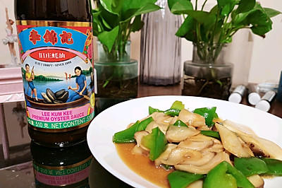 只用一种调料做出好吃的蚝油杏鲍菇