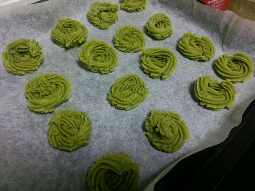 Matcha biscuit