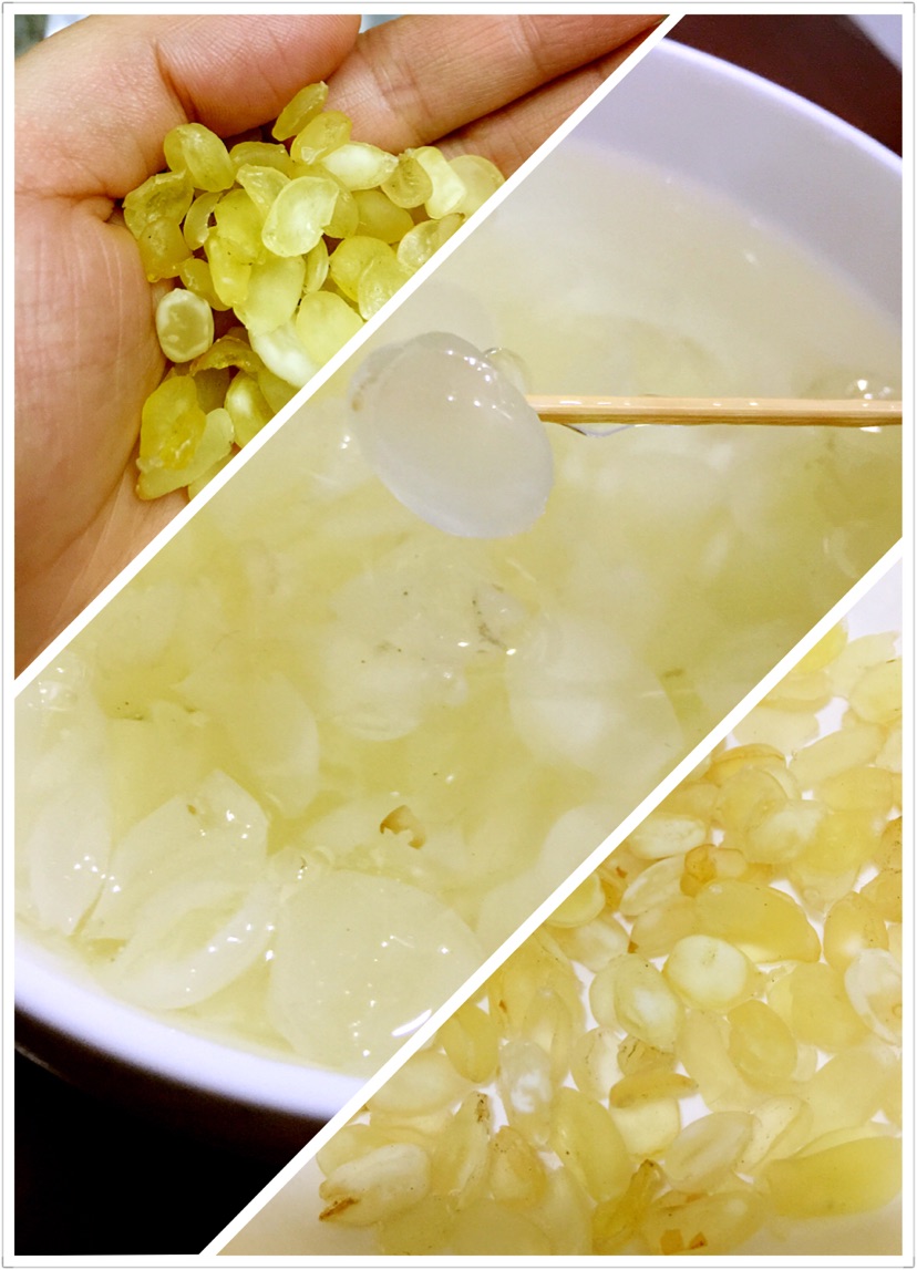 冰糖炖雪莲子雪耳荔枝露的做法图解1