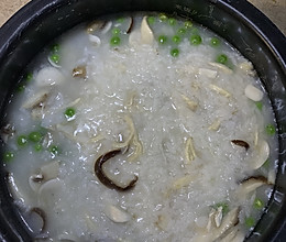 潮汕菌菇鸡肉粥的做法