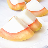 养颜甜品——椰奶木瓜冻的做法图解6
