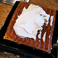  巧克力覆盆子乳酪蛋糕，蛋糕预拌粉的做法图解5