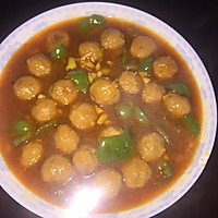 甜辣牛肉丸的做法图解1