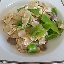 马回子版干豆腐尖椒