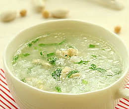 鸡肉菜粥 的做法