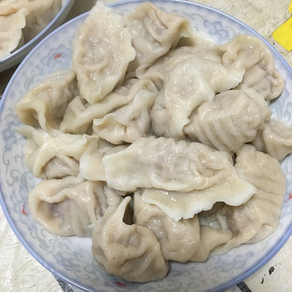 白菜肉馅儿饺子