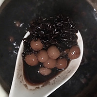 #2018年我学会的一道菜#红糖黑米丸子粥的做法图解6