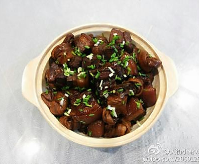 百叶结烧肉