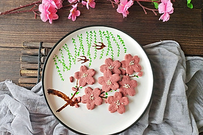 ㊙️春天来了一起来做一款美美哒桃花曲奇饼干