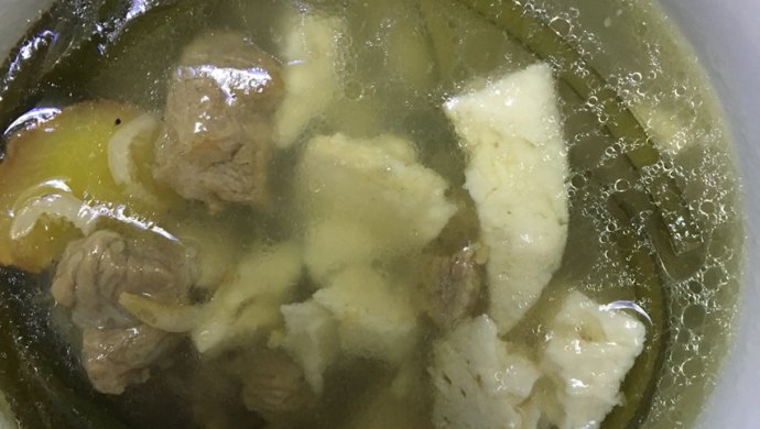 海带豆腐汤
