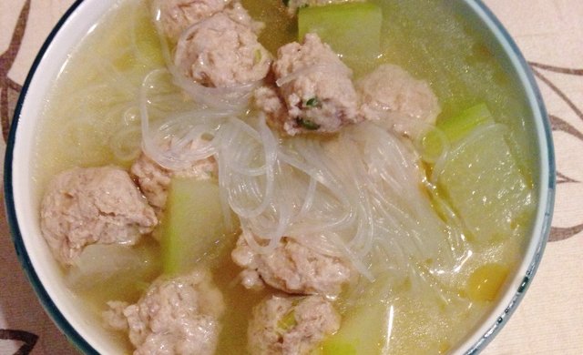 冬瓜肉丸汤