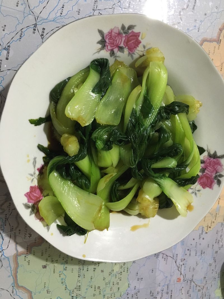 拌青菜的做法