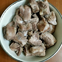 ＃西贝莜面争霸赛＃排骨扁豆莜面卷的做法图解1