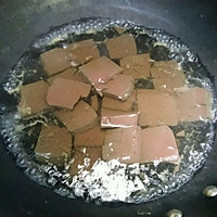 烧猪血的做法图解2