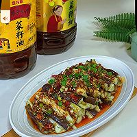 #菜油就选外婆乡，新鲜开榨抢先尝#凉拌茄子的做法图解9