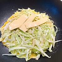 #321沙拉日#春日早餐：芝士流心大阪烧（低脂简易）的做法图解5