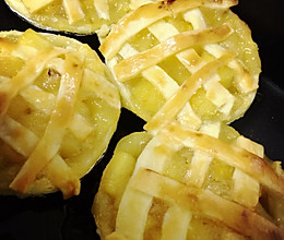 用蛋挞皮做的快手菠萝派～^_^的做法