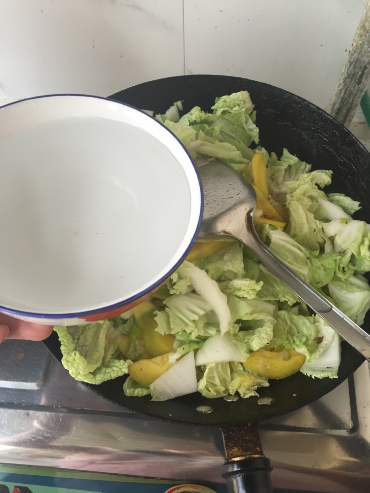 羊油炖菜的做法图解5